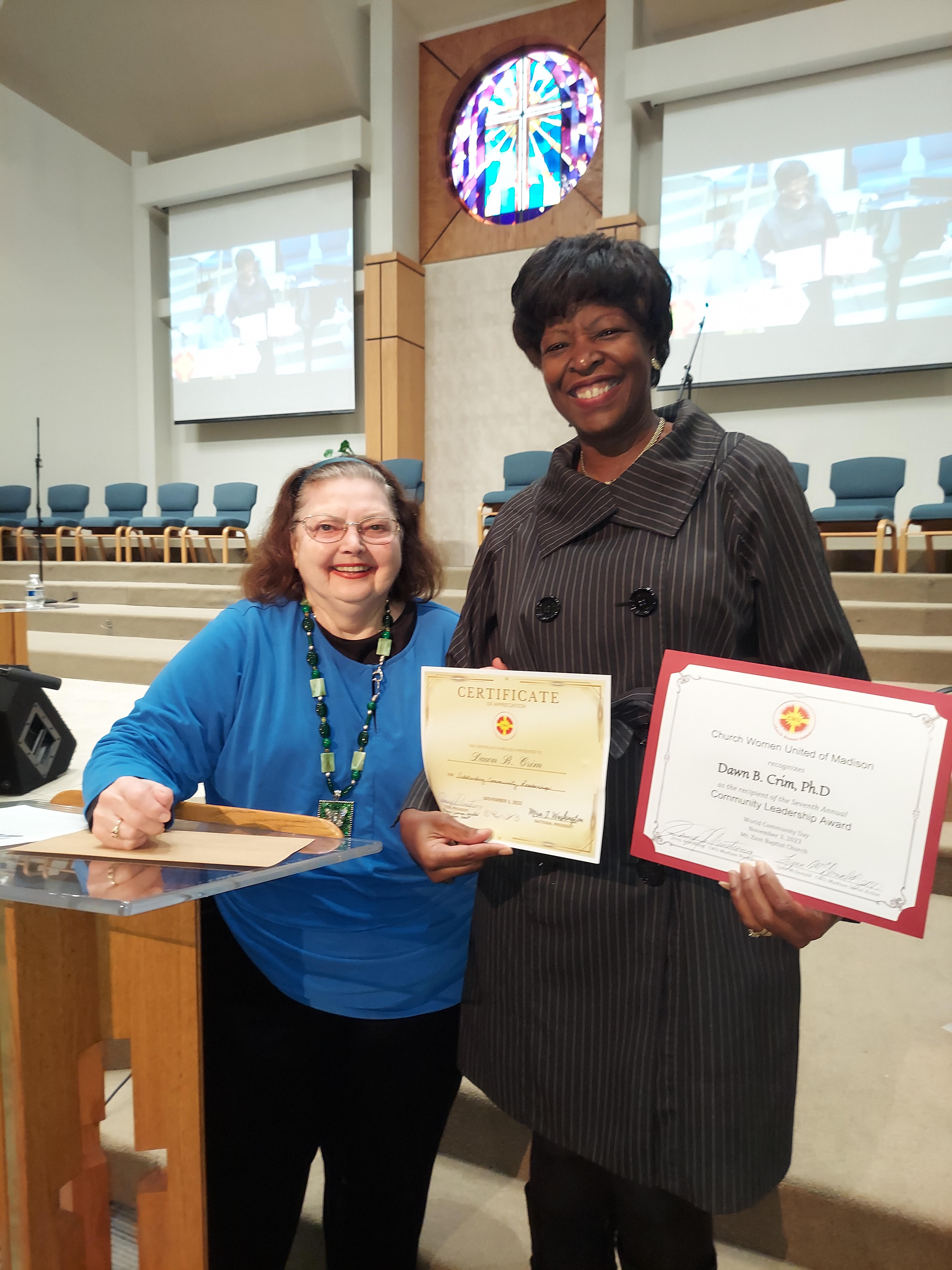 CWU World Community Award